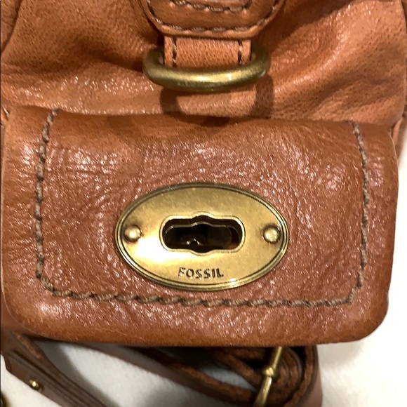 Fossil Mason Satchel Russet Brown - Picture 7 of 13